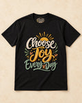Shirt-only Choose Joy Everyday T-shirt in Black