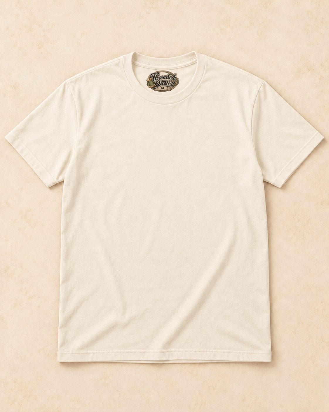 Blank Natural Threaded Quotes shirt for your custom design