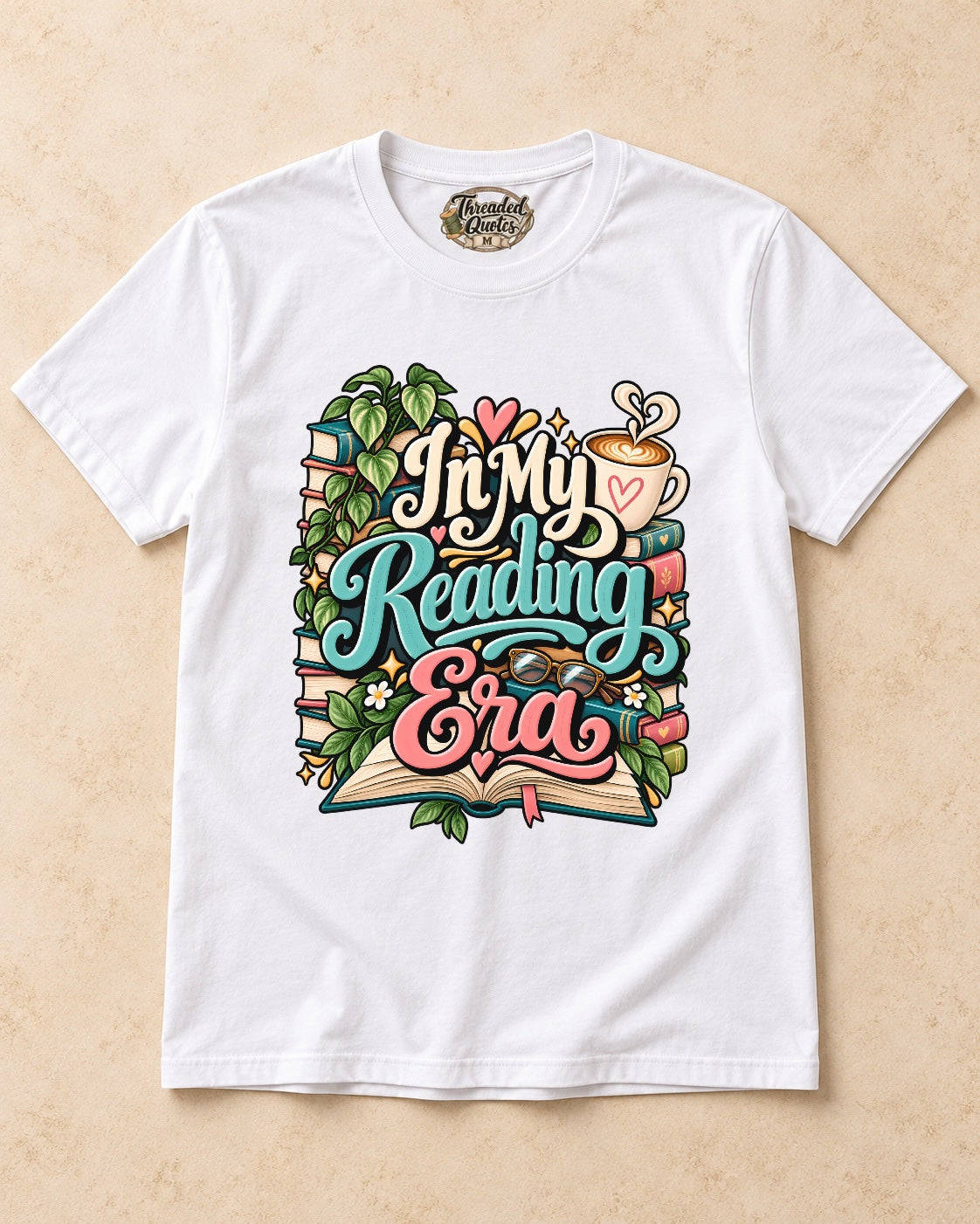 Shirt-only In My Reading Era T-shirt in White