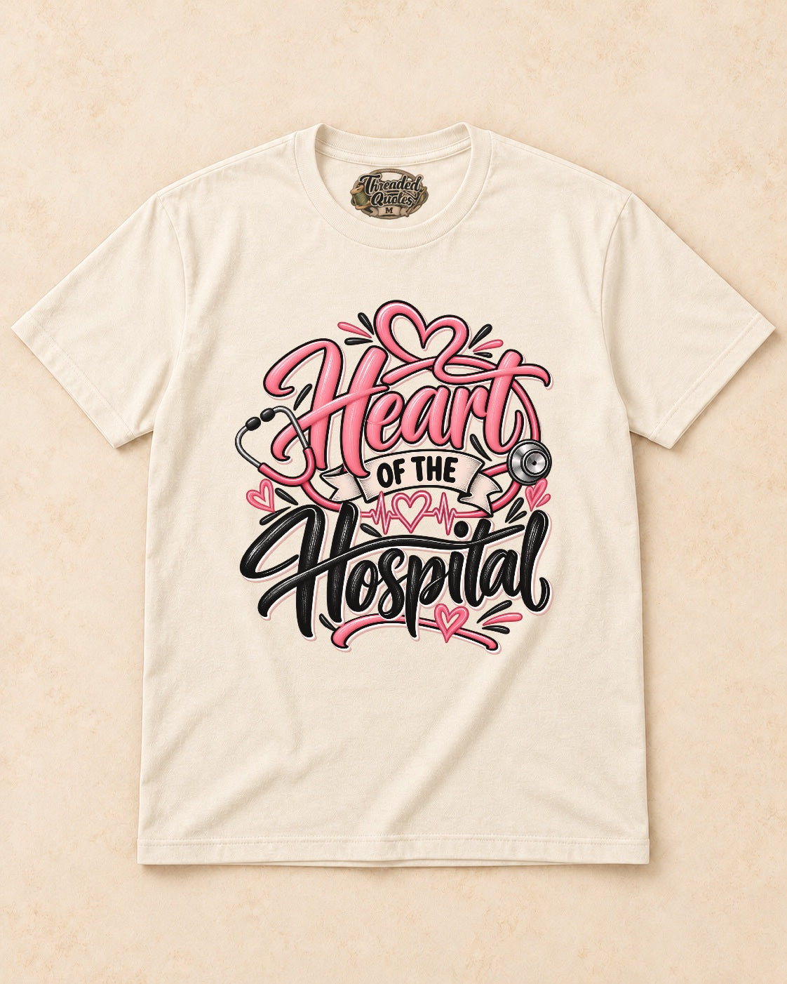 Shirt-only Heart Of The Hospital T-shirt in Natural