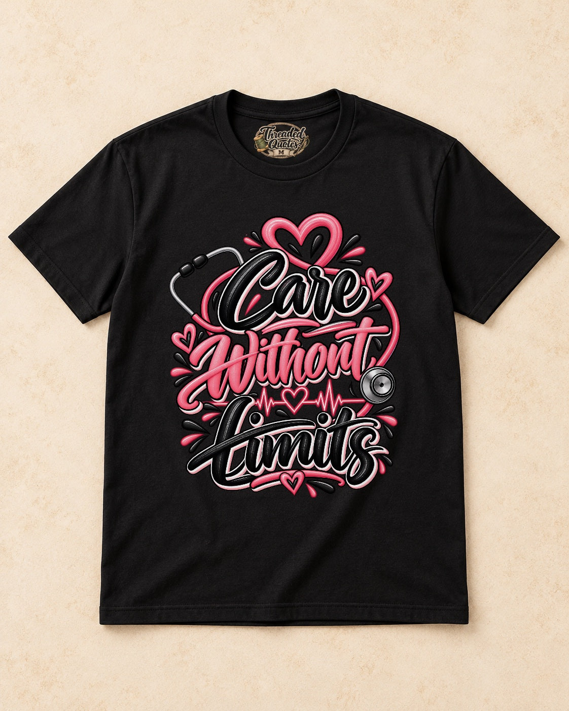 Shirt-only Care Without Limits T-shirt in Black