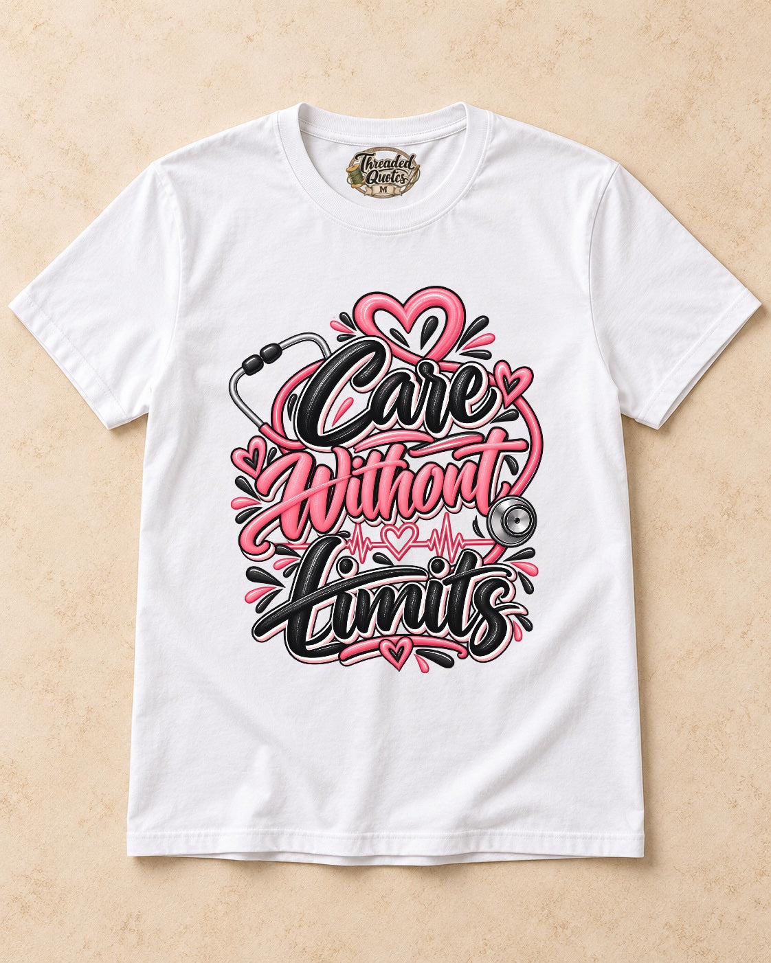 Shirt-only Care Without Limits T-shirt in White