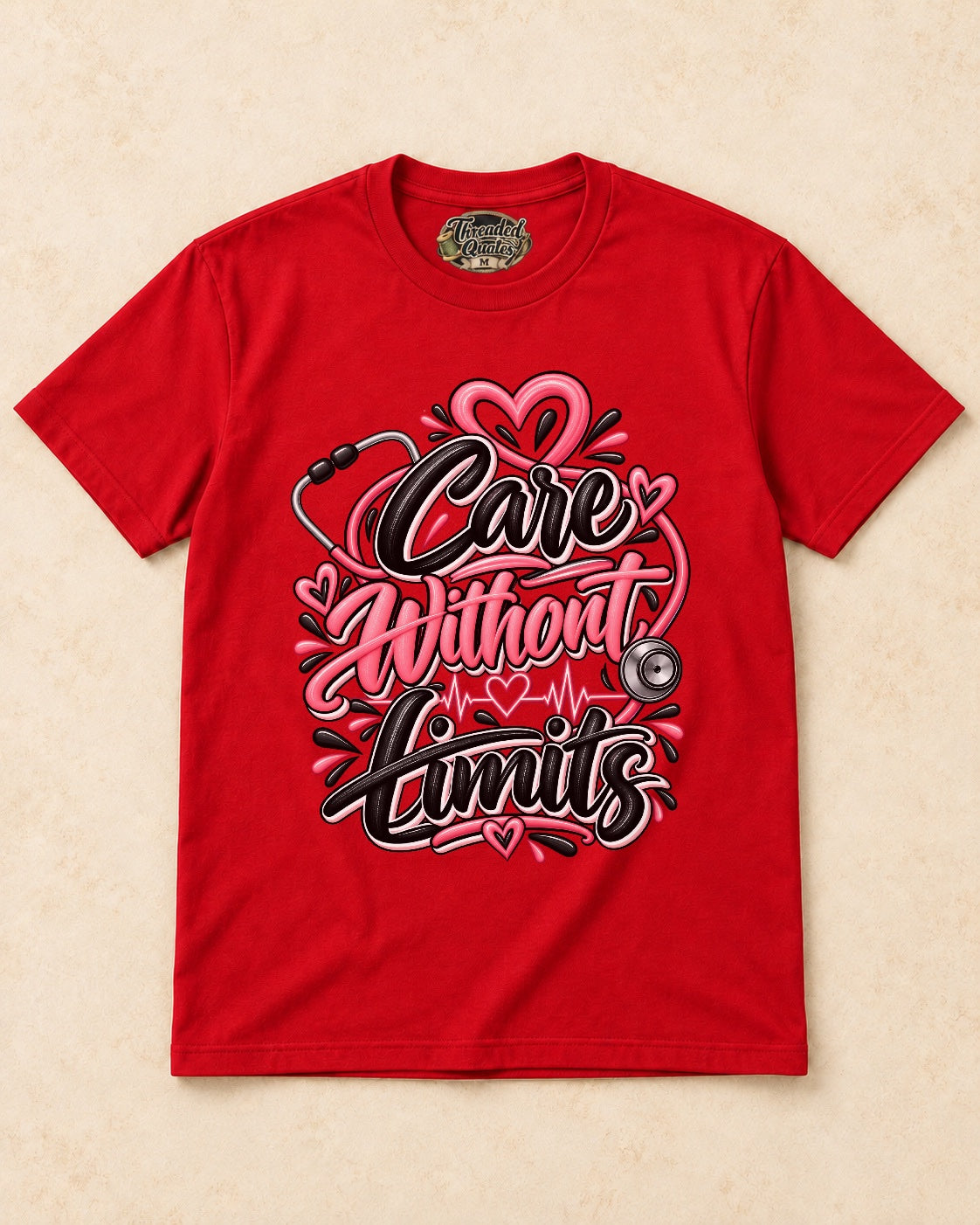 Shirt-only Care Without Limits T-shirt in Red