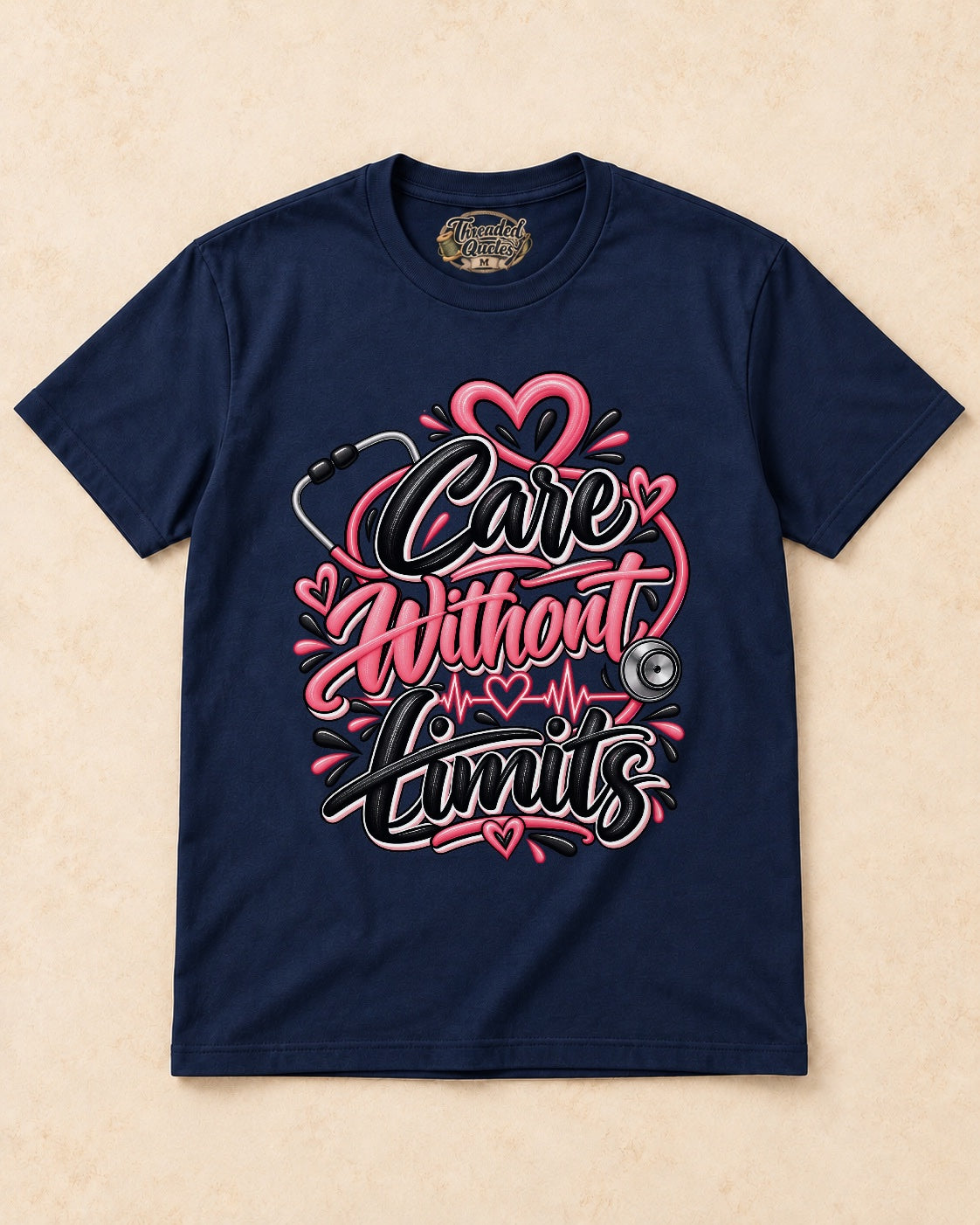 Shirt-only Care Without Limits T-shirt in Navy