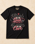 Shirt-only Trained To Save Driven To Care T-shirt in Black