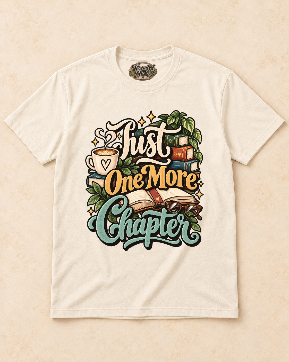 Shirt-only Just One More Chapter T-shirt in Natural