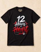 Shirt-only 12 Hours of Heart T-shirt in Black