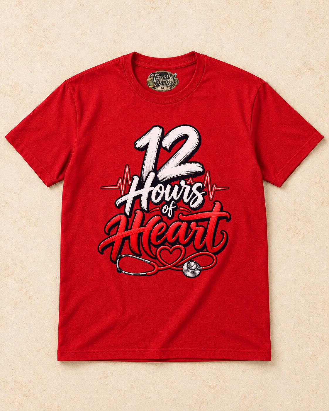 Shirt-only 12 Hours of Heart T-shirt in Red